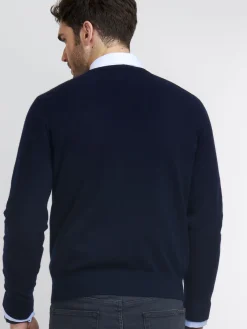 Basic V-Pullover Aus Kaschmir