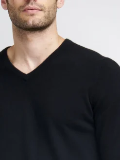 Basic V-Pullover Aus Kaschmir