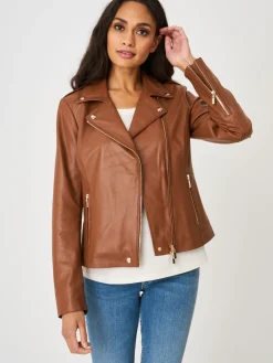 Bikerjacke Aus Leder