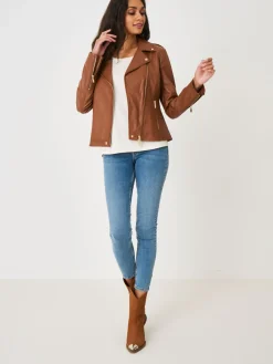 Bikerjacke Aus Leder