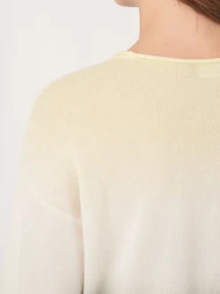 Bio-Kaschmir-Pullover Mit Dip-Dye-Druck