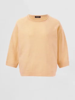Bio-Kaschmir-Pullover Mit 3/4-Raglanarmeln