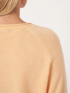 Bio-Kaschmir-Pullover Mit 3/4-Raglanarmeln