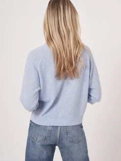 Bio-Kaschmir-Pullover Mit 3/4-Raglanarmeln