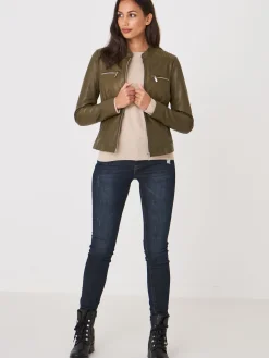 Damen Lederjacke