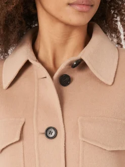 Hemdjacke Aus Wollmischung