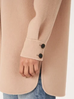 Hemdjacke Aus Wollmischung