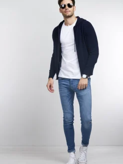 Hoodie Mit Reisverschluss Aus Kaschmir