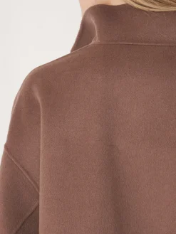 Jacke Aus Wollmischung Mit Zwei-Wege-Reisverschluss