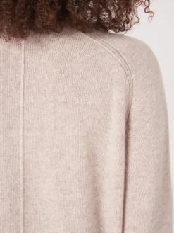 Kaschmir-Strickjacke Mit Raglanarmeln