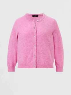 Kurzer Cardigan Mit Rundhalsausschnitt Aus Organischem Kaschmir