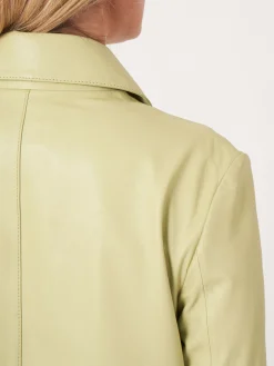 Lederjacke Mit Knopfen
