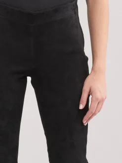 Leggings Aus Wildleder