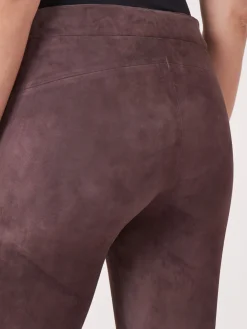 Leggings Aus Wildleder