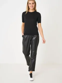 Loose Fit Lederhose