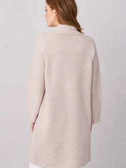 Luxuriose Grobstrickjacke Aus Bio-Kaschmir