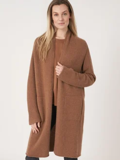 Luxuriose Grobstrickjacke Aus Bio-Kaschmir