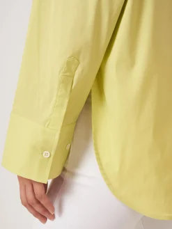 Popeline-Hemdbluse Mit Brusttaschen