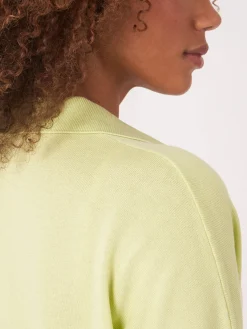 Pullover Mit Polokragen Aus Baumwollmischung