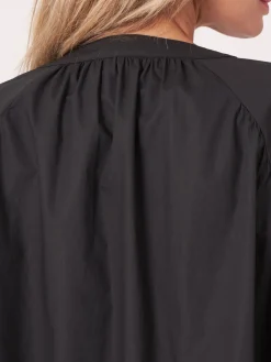 Ruschenbluse Aus Reiner Baumwolle