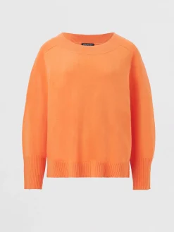 Strickpulli Mit Breitem Rippensaum