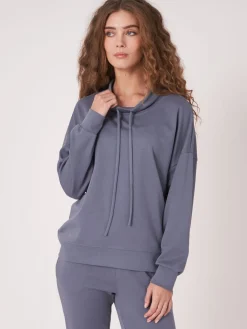 Sweatshirt Aus Baumwollmischung Mit Kordelzug