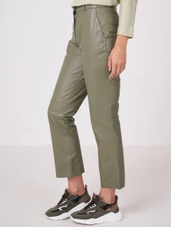 Weite Lederhose
