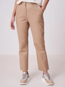 Weite Lederhose